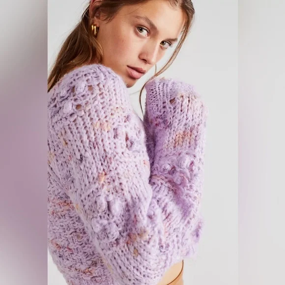 Free People Sunset Cloud Pullover